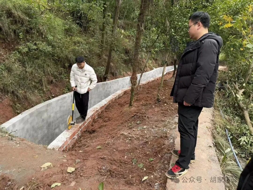 集益镇开展移民后期扶持项目验收工作